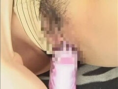 Incroyable, Asiatique, Gode, Doigter, Japonaise, Masturbation, Jouets