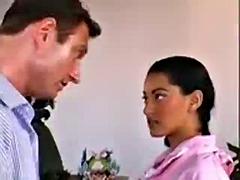 Leie, Tussi, Blasen, Braunhaarige, Milf