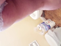 Salle de bains, Blonde, Hard, Masturbation, Transsexuelle, Douche, Pute, Nénés