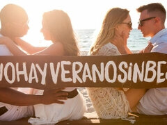 Culo grande, Verga grande, Tetas grandes, Mamada, Estilo perrito, Cuadrupleta, Interracial, Orgía