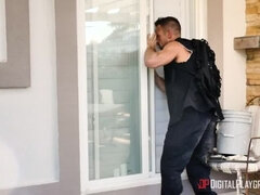 Bad, Grosse titten, Blondine, Küche, Masturbation, Muschi, Realität, Kurzes haar