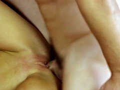 Bigtitted masseuse jerks before pussyfucking