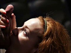 Redhead MILF - Amazing cocksucking