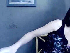 素人, 茶髪の, カワイイ, ディルド, 馬乗り, おもちゃ