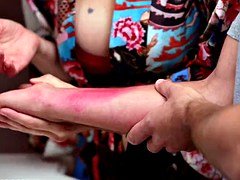 His mother-in-law fuck in the kitchen3106