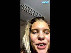 Amateur, Nana, Belle grosse femme bgf, Blonde, Grosse, Chatte, Solo