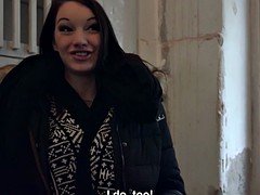 Mofos  Euro teen gets picked up and sucks cock