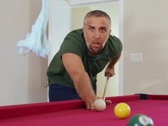Tetas grandes, Mamada, Morena, Engañando, Pareja, Pies, Bragas, Mojado