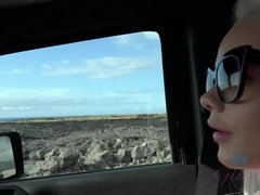 Strand, Blond, Auto, Flashing, Voetbeurt, Openbaar, Kut duiken, Geschoren