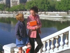 Lesbienne, Mamelons, Adolescente, Rétro ancien