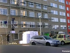 Pijpbeurt, Sperma shot, Brillen, Natuurlijk, Gezichtspunt, Openbaar, Realiteit