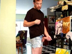 Amateur, Américain, Grosse bite, Rondelette, Papa, Homosexuelle, Poilue, Bite énorme