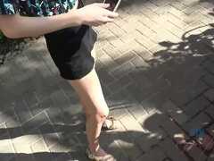 Amateur, Rubia, Corrida, Dinero, Pov, Afeitado, Flaco, Tetas