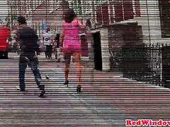 フェラチオ, オランダ人, 女 人男 人, Hd, ヒール, 娼婦, 剃毛, ストッキング