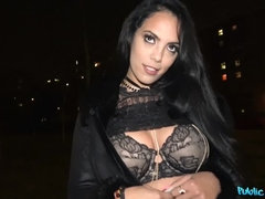 素人, デカチン, デカパイ, フェラチオ, 巨乳な, バック, ラティーナ, 公共