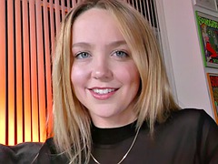素人, 美女, ブロンド, 巨乳な, カワイイ, 現実, ヤリマン, オッパイの