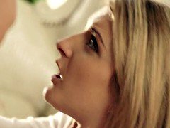 素人, 美女, 巨乳な, ヨーロピアン, 彼女, フェラする