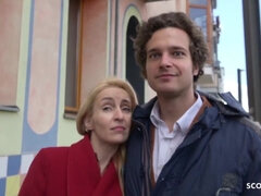 Anal, Cul, Grosse bite, Tromperie, Femme couguar, Allemand, Hard, Réalité