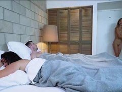 Amateur, Blonde, Boyfriend, Caught, Cumshot, Kitchen, Shaved, Sleeping