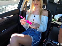 Hardcore, Öffentlich, Weibliche ejakulation, Vibrator