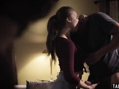 In den arsch, Blasen, Braunhaarige, Gehörnter ehemann, Frau frau mann, Herrin, Taboo, Flotter dreier