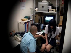 Shop Thief Girl Japanese Pounded By Security Man Voyeur