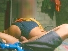 デカチン, カップル, 中出し, 自家製, デカチンの, 旦那, 小柄, ストッキング