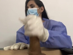 Amateur, Grosse bite, Sucer une bite, Fille latino, Massage, Infirmière, Réalité, Espagnole