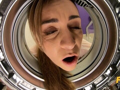 素人, デカパイ, ブロンド, 巨乳な, イマラチオ, 顔射, ハードコア, 現実