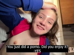 SEXY STEP DAUGHTER SEDUCES AND FUCKS WITH STEP DADDY