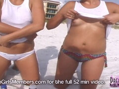 Strand, Badpak, Flashing, Naakt, Buiten, Openbaar