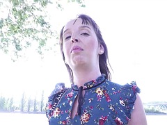 Leie, Grosser schwanz, Geschnappt, Aufs gesicht abspritzen, Deutsch, Hardcore, Milf, Im freien