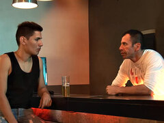 Sucer une bite, Bondage, Mignonne, Papa, Queue, Homosexuelle, Léchez, Chatte