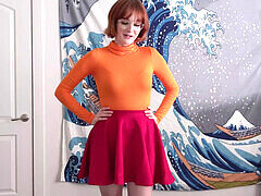 フェラチオ, 顔射, 眼鏡, 赤毛, スパンキング