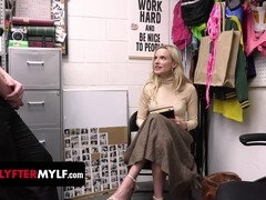 アメリカ人, 緊縛, 捕まる, 服従, オフィス, ポリス, ラフ, おもちゃ