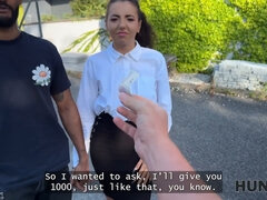 Cocu, Tchèque, Hd, Pov, Public, Chatte, Criant, Nénés