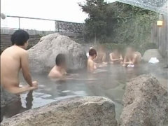 デカパイ, フェラチオ, 乱交, 日本人, アウトドア, 公共, のぞき