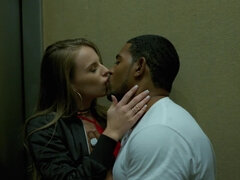 お尻, 黒人, フェラチオ, 茶髪の, イく瞬間, Hd, 異人種間, オッパイの