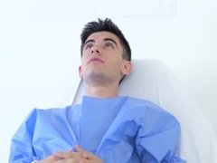 お尻, ブロンド, フェラチオ, 医者, 淫乱熟女, 看護婦, 三人, ユニフォーム