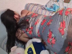 Lesbian Stepsister Amateur Homemade Creampie with Big Ass Teen Carlalamamadora