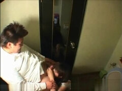 Amateur, Asiatique, Sucer une bite, Japonaise, Voyeur