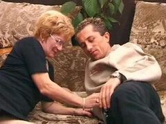 Horny slutty grannies crammed really hard