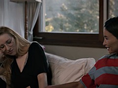 フェラチオ, イく瞬間, ダブル開発, ハードコア, フェラする, 三人