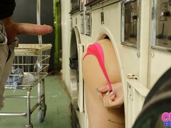 フェラチオ, バック, フェティッシュ, 手コキする, パンティ, 公共, ティーン, オッパイの