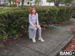 Enthousiasteling, Blond, Autobus, Sperma in gezicht, Interraciaal, Orgasme, Geschoren, Tiener