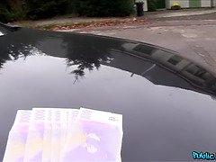 デカ尻, 車, エロ熟女, チェコ, 巨大, 熟年, 母, 現実