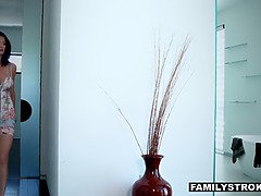 デカパイ, フェラチオ, 手コキする, Hd, オナニー, 淫乱熟女, 義母, オッパイの