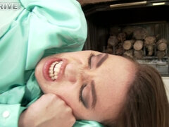 Anal, Poupée, Extrême, Pénétrer avec le poing, Lesbienne, Orgie, Jarretelles