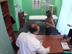 Fake Hospital - Big Jugs Babe Has A Back Problem 1
