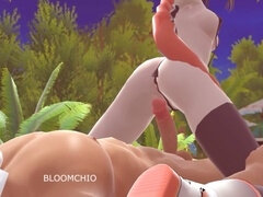 デカ尻, デカチン, デカパイ, コンピレーション, 乱交, 三人